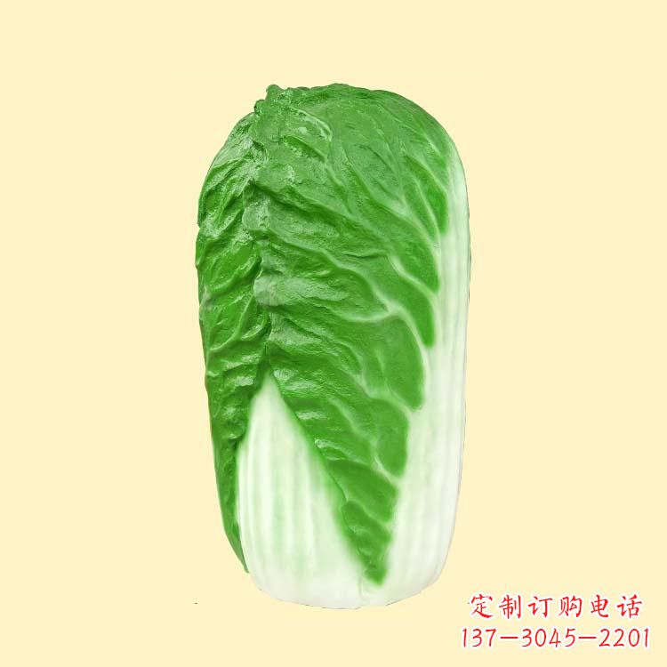 临沂玻璃钢大白菜雕塑