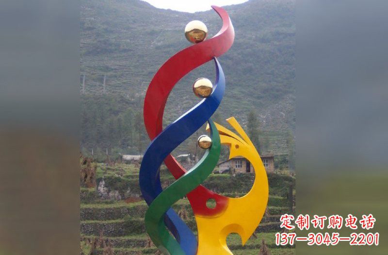 临沂不锈钢凤凰雕塑象征着精致的美