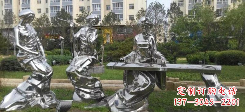临沂精致的不锈钢美女雕塑