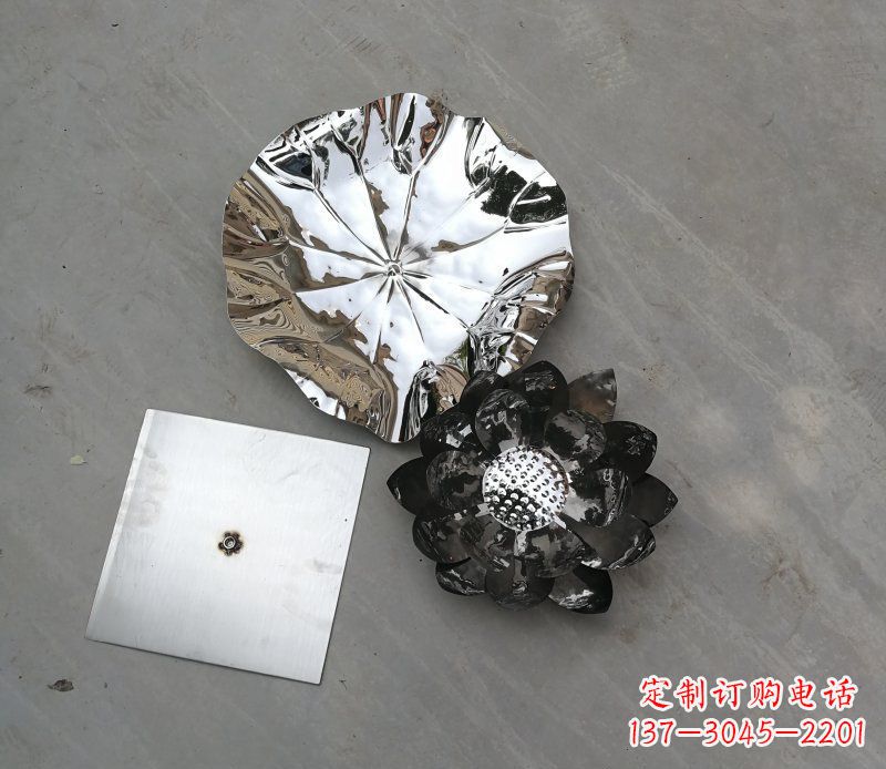 临沂不锈钢荷叶雕塑传承传统文化
