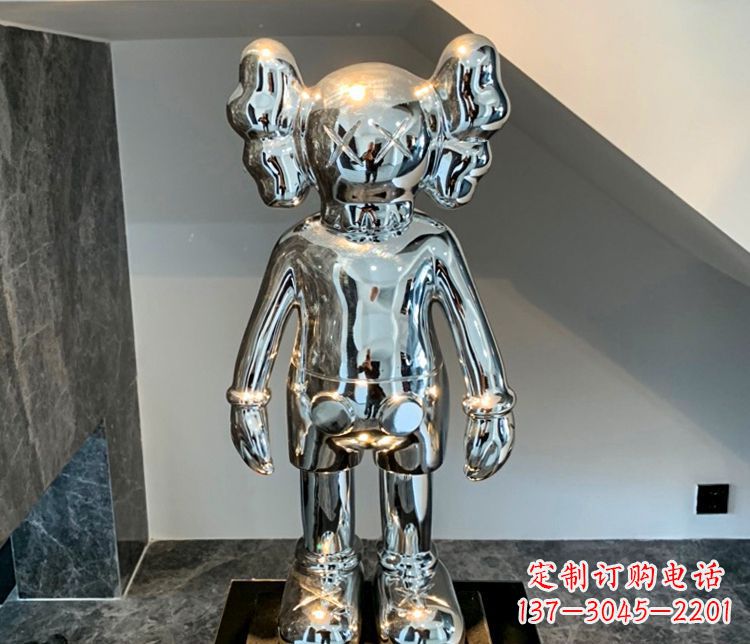 临沂精致的不锈钢机器人雕塑