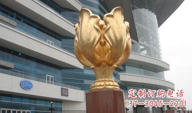 临沂不锈钢紫荆花之美