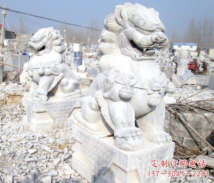 临沂狮子雕塑一种神圣而古老的艺术
