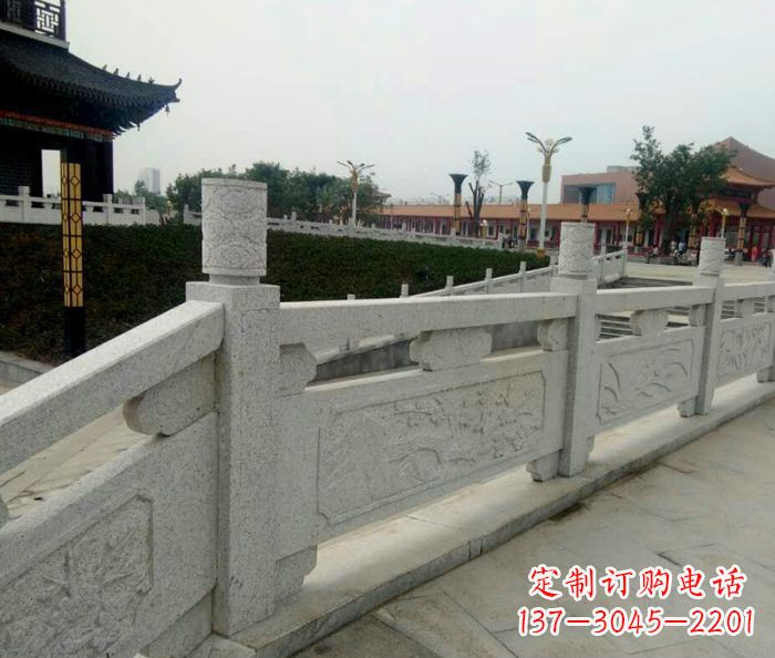 临沂精美大理石栏板雕塑
