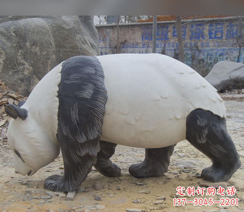 临沂大熊猫石雕