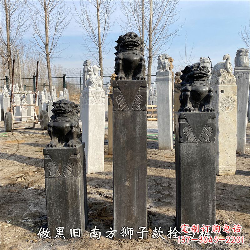 临沂高品质拴马桩雕塑