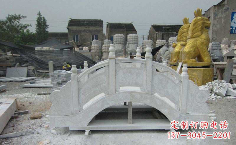 临沂精美的大理石拱桥雕塑