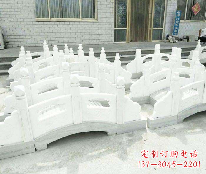 临沂专业定制大理石拱桥雕塑