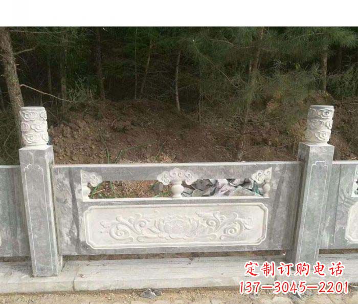 临沂大理石栏板石雕艺术品