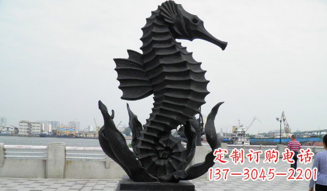 临沂广场海马铜雕