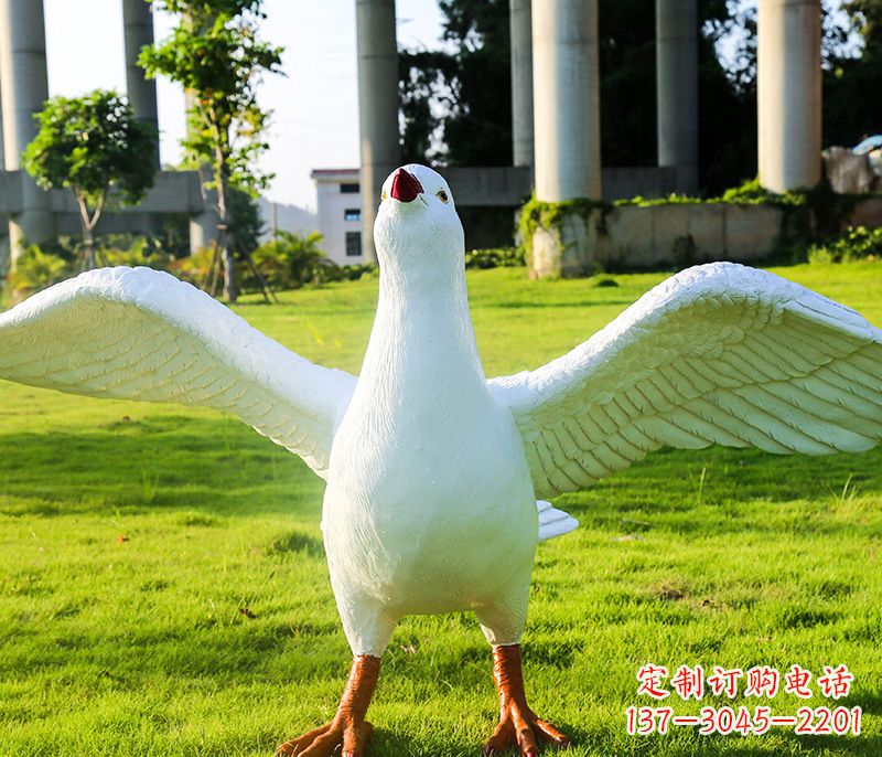 临沂和平鸽图片雕塑