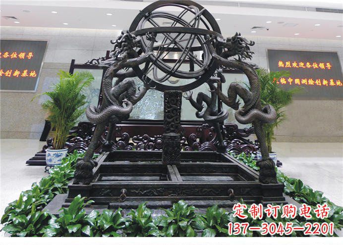 临沂浑天仪古铜雕:将古雅气息带入家居
