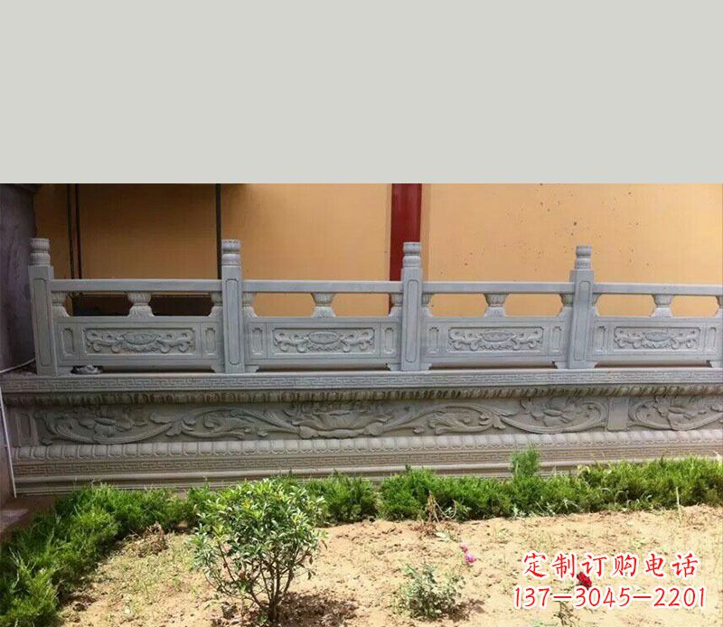临沂尊贵而古典的大理石栏板雕塑