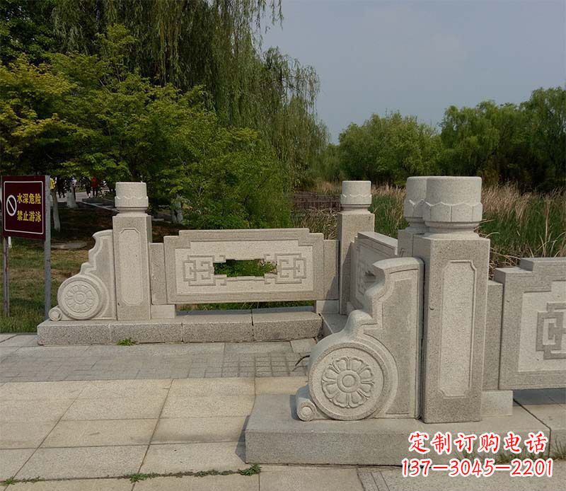 临沂大理石栏板石雕,精美绝伦