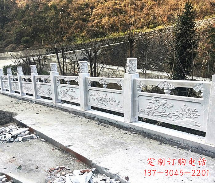 临沂精致石雕栏杆,让你的景区更加美丽
