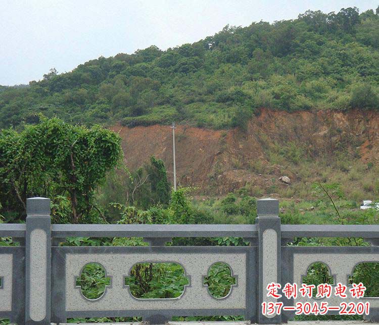 临沂景区镂空仿古栏板石雕