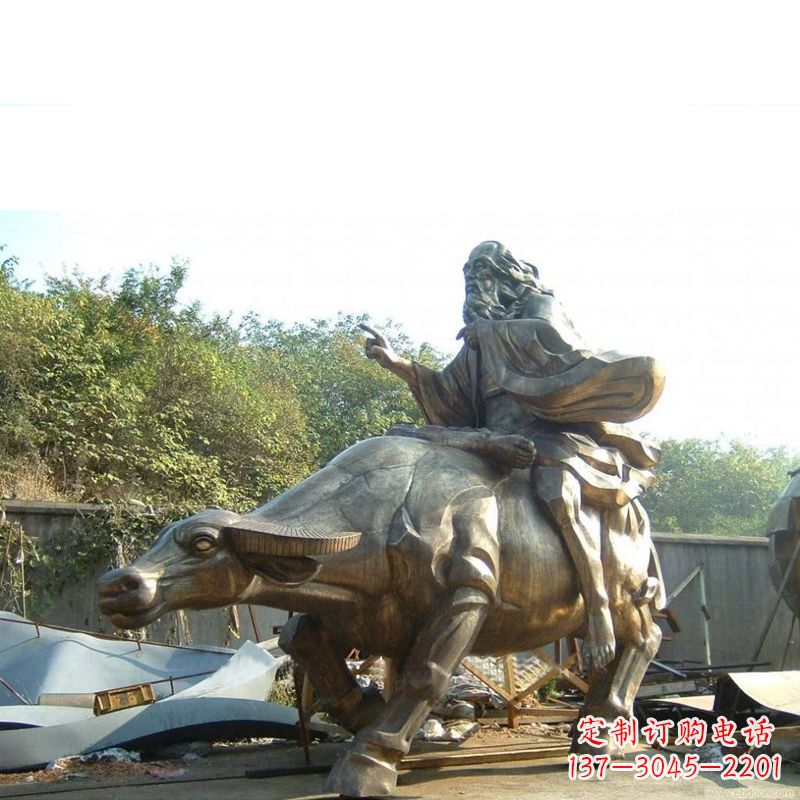 临沂绽放老子雕像的传统文化魅力