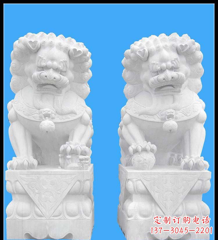 临沂狮子雕塑,魅力体现宏伟大气