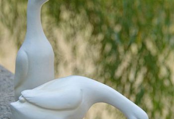 临沂高端花园水池鸭子雕塑