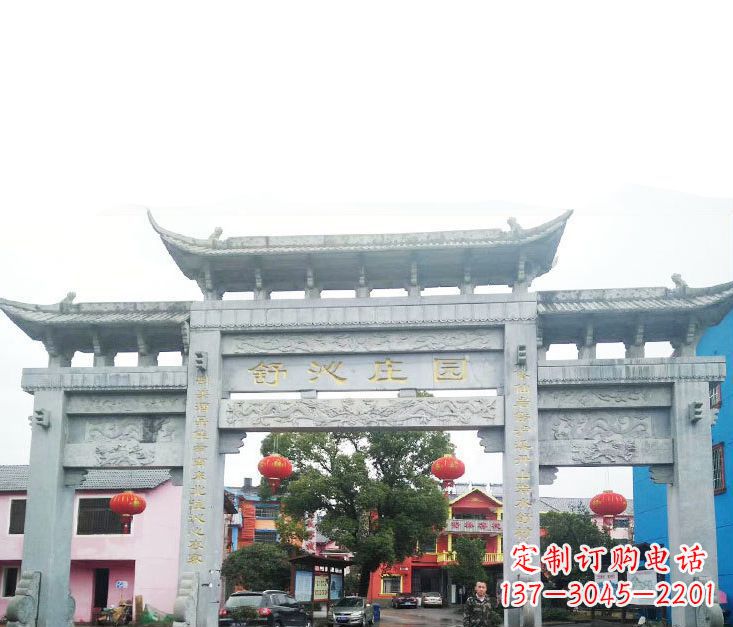 临沂石牌坊雕塑——见证时刻的美好记忆