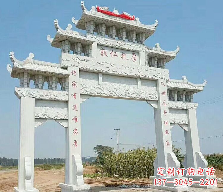 临沂牌坊石雕,装点你的生活
