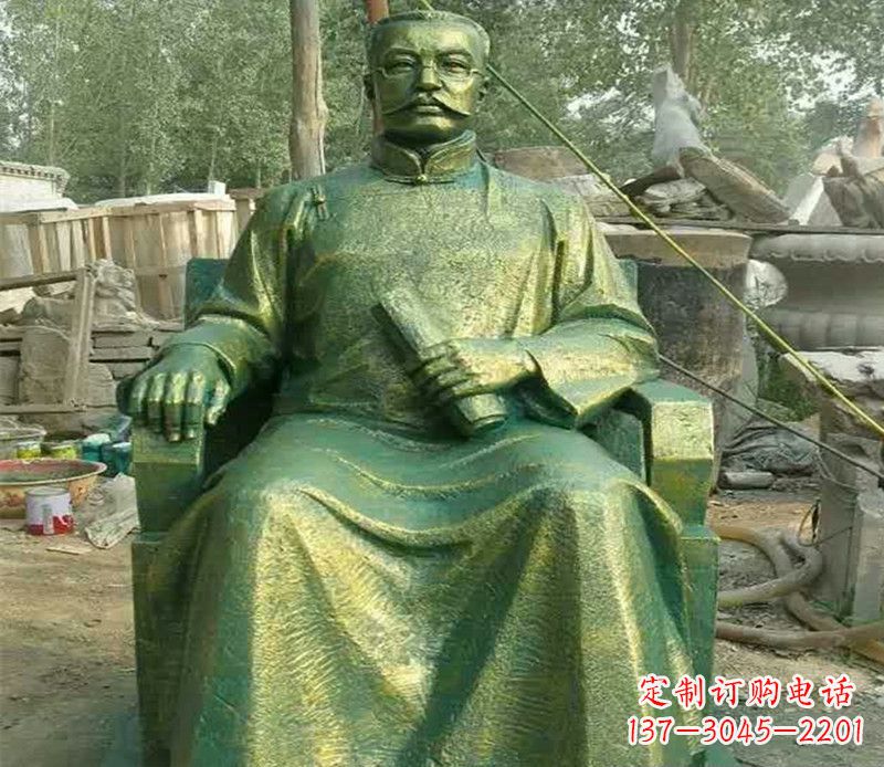 临沂校园名人李大钊铜雕