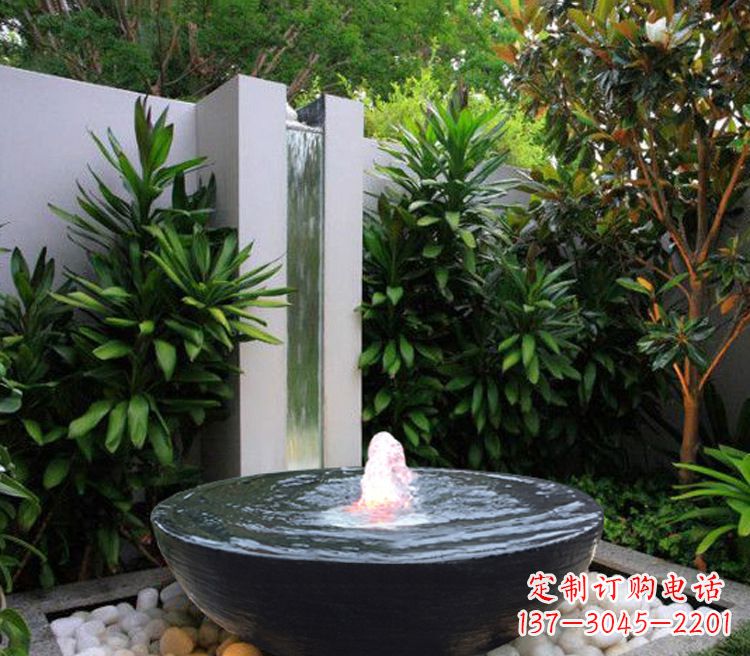 临沂鱼缸石雕喷泉