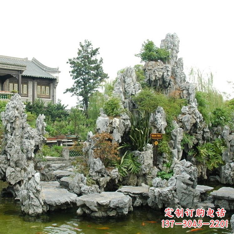 临沂园林庭院奇石假山