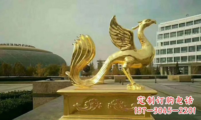 临沂朱雀铜雕